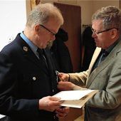 Hubert Prinz für 40 Jahre aktiven Dienst geehrt