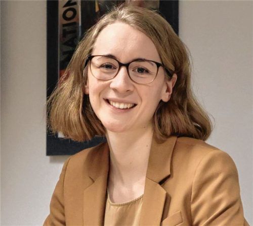 Gast in der Redaktion: Eva Lettenbauer, Landesvorsitzende der Grünen. Foto Leitner