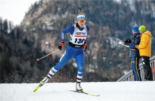 .Giovanna Nicolussi vom WSV Kiefersfelden gewann zweimal in der AK18/19. Foto Ernst Wukits