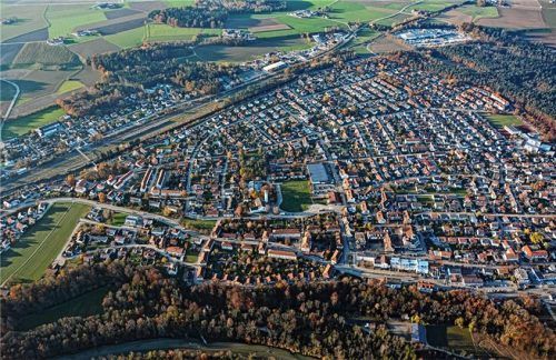 Heute wohnen rund 8500 Einwohner in Garching an der Alz.Foto  Siegfried Kerscher