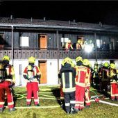 Brand in Mehrfamilienhaus