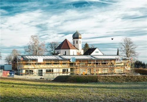 In Wildenwart entsteht ein neuer Kindergarten.Foto Berger