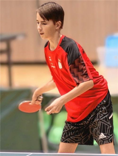 Jonas Knöbl bot in beiden Spielen eine ansprechende Leistung. Foto Gerhard Erlich