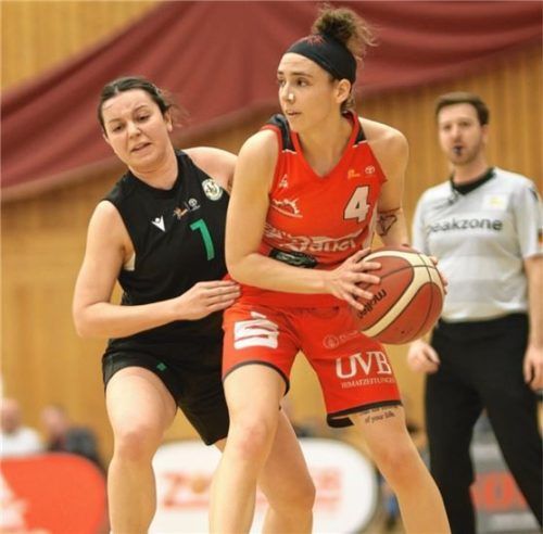 Kate Hill war Wasserburgs bester Werferin mit insgesamt 19 Punkten.Foto Stefan Pfuhl