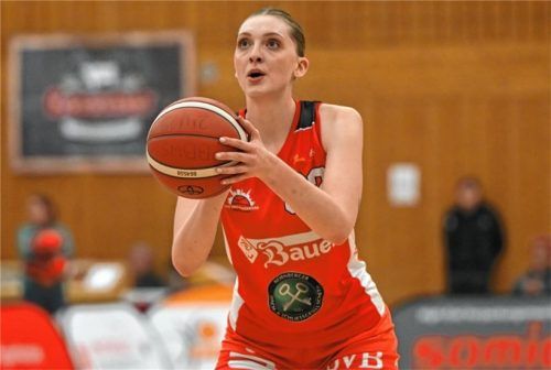 Sie hatte großen Anteil am Sieg: Lina Lieckfeld erzielte in Stuttgart 17 Punkte.Foto Obermaier