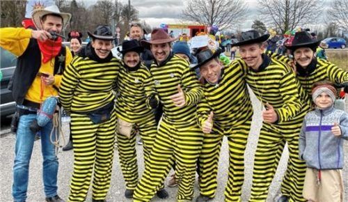 Lucky Luke hatte 2023 beim Motto „Comic“ viel zu tun, um seine Knasti-Gang in Schach zu halten. Fotos Neuwirth