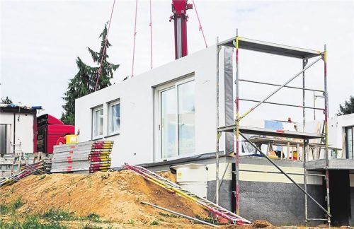 Modulares Bauen könnte die Zukunft des Bauens sein. Ist diese aber auch erwünscht? Foto sorcerer / Panthermedia