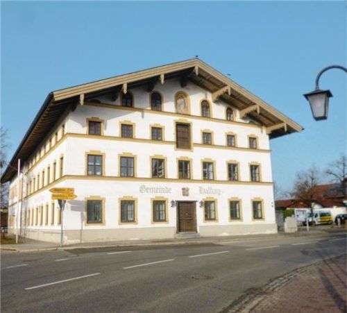 Möglichkeiten der Verkehrsberuhigung werden im Halfinger Rathaus immer wieder diskutiert.Foto elk
