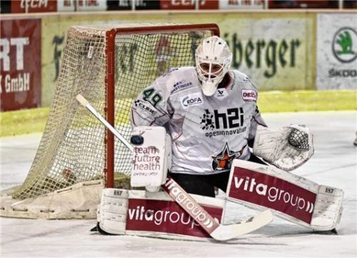 Starbulls-Neuzugang Cody Porter musste bei seinem Debüt eine Niederlage hinnehmen.Fotos Alexander Grimm