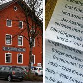 „Haltlose Hetze“ im Briefkasten