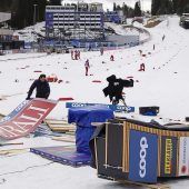 Nur der Wind stört Kläbos Party