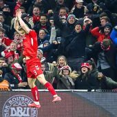 Höjlund und das dänische „Siuuu“