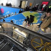 Testfahrten mit Pannen-Rolltreppe