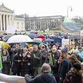 Soli-Demo für Felßner