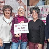 KFD Kolbermoor spendet 400 Euro an Frauenhaus