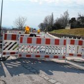 Vollsperrung zwischen Kleinhöhenrain und Bruckmühl