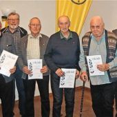 Langjährige Mitglieder geehrt