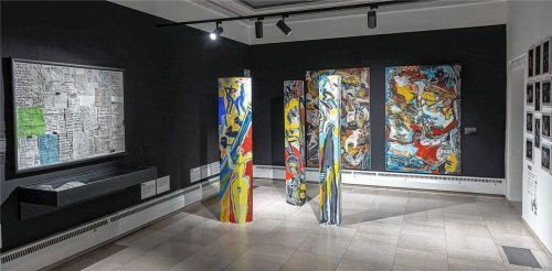 Blick in die Ausstellung „Punk: Wir versprechen nichts!“.Foto  Weiand