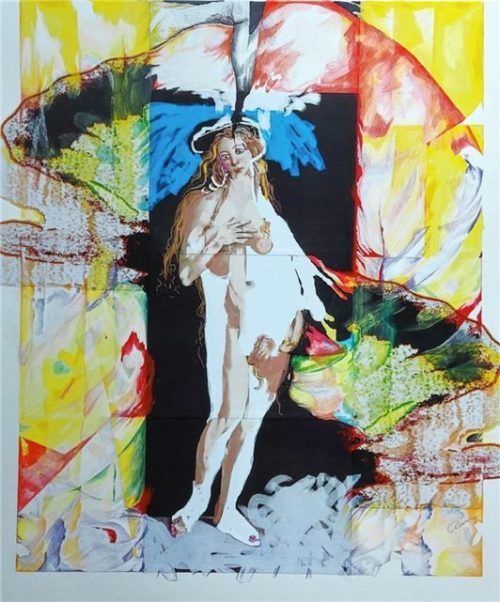 Constanze Raach: „Venus lädiert“ (Mixed Media) aus der Werkgruppe „Lost Paradise“, 2021. Fotos bößwetter