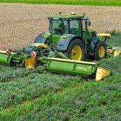 Krone feiert Butterfly Mähwerk
