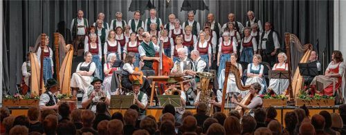 Das Frühjahrskonzert der Stadtsingschule Kolbermoor begeisterte die Besucher. Foto  obermeier
