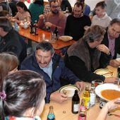 Fastensuppenessen für die Kirchenrenovierung