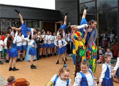 Die Kinder- und Jugendgarde der „D‘Oberlandler“ Bad Aibling überzeugte mit einer Showeinlage.