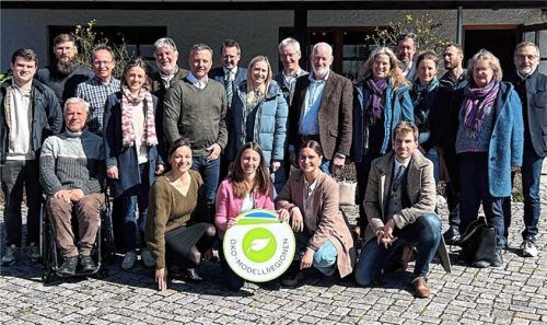 Die Mitglieder des Beratungsnetzwerkes der Öko-Modellregion beim Treffen 2025. Foto ÖMR