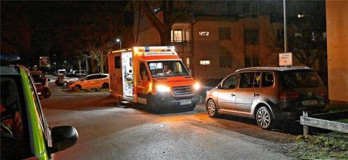 Die Polizei hat bei einem größeren Polizeieinsatz einen 26-Jährigen wegen verdächtigen Äußerungen in Gewahrsam genommen.Foto Uwe Lein/dpa