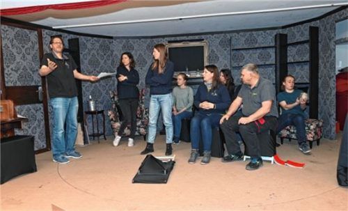 Die Proben für die sieben Aufführungen laufen.Foto Schlecker