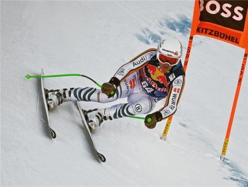 Dieses Training wurde Jacob Schramm zum Verhängnis: Der 26-Jährige riss sich bei einem Sturz auf der Streif die Kreuzbänder in beiden Knien.Foto IMAGO/Sven Simon