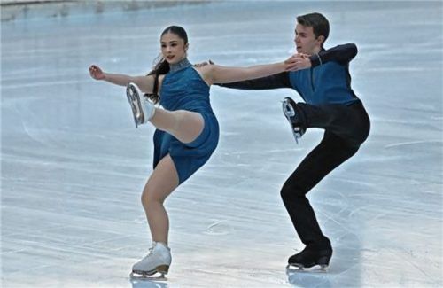 Edler/Hörmann tanzten in Italien die Mafiakür und schafften es mit dieser auf den achten Rang.Foto re