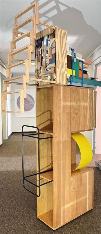 Erik Göngrich: „Endlose Säule, Skulpturen (2024). Fotos janeczka