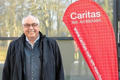 Erwin Lehmann war lange Geschäftsführer der Caritas. Jetzt geht er in den Ruhestand. Foto Thomae