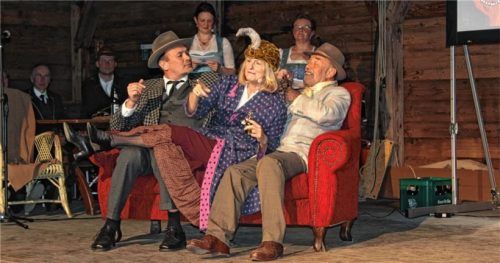 Für launige Momente sorgten unter anderem Dieter Hoffmann, Lisa Obermair undAnton Denninger.Fotos Steffenhagen