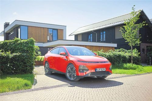 Gekommen, um zu bleiben: Der neue Elektroauto-Hersteller Xpeng aus China ist erst seit gut einem Jahr auf dem deutschen Markt mit drei Modellen vertreten – der G6 ist derzeit das Einstiegsmodell. Foto Xpeng