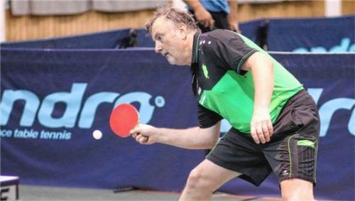 Günter Englmeier bot eine ansprechende Leistung, konnte Bad Aiblings Niederlage aber nicht verhindern.Foto Erlich