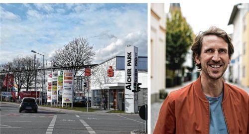 Harald Bühler ist Sprecher der Interessengemeinschaft Aicherpark. Er erklärt, wie man gegen falsche Spendensammler vorgeht. Foto Peter Schlecker, Andreas Jacob