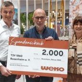 WEKO spendet für den Sport