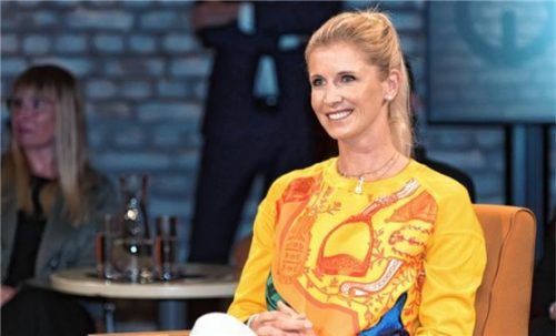 Jessica von Bredow-Werndl im Rahmen einer TV-Aufzeichnung. Mittlerweile hat für die Doppel-Olympiasiegerin schon wieder die Turniersaison begonnen.Foto Imago