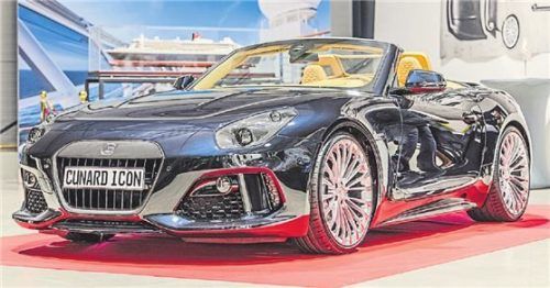 Kombination mit der Kreuzfahrt-Reederei: Der Boldmen CR 4 Cunard Icon Roadster ist exklusiv und teuer. Foto Boldmen