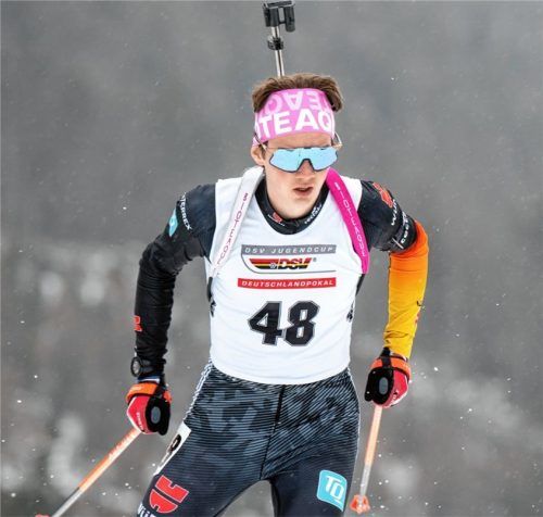 Korbinian Kübler überzeugt mit einer Top-Fünf-Platzierung bei der Junioren-WM in Östersund. Foto Ernst Wukits