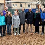 Neuer Spielplatz in der Küpferlingstraße