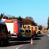 Unfall im Berufsverkehr
