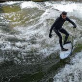 Rosenheim als Surfer-Hotspot?