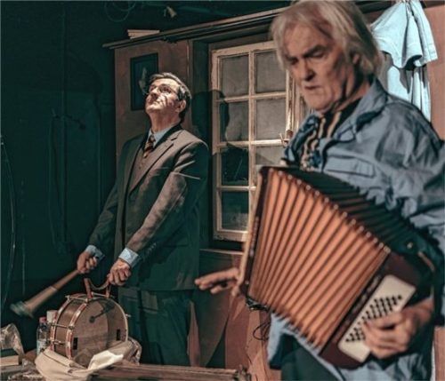 Thorsten Emm und Ufe Friese proben gemeinsam.Foto re