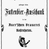 „Solang stirbt die Gemüthlichkeit in Rosenheim nicht aus …“