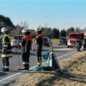 Überholmanöver endet mit Unfall
