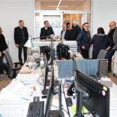 Noch bis 2027 wird im Landratsamt saniert