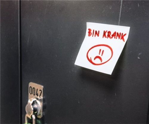 Wer krank ist, soll sich nicht zur Arbeit schleppen, rät die Gewerkschaft Nahrung-Genuss-Gaststätten.Foto NGG